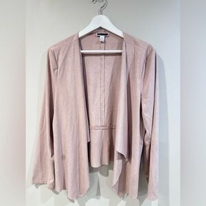 Light Pink Women's Draped Blazer
